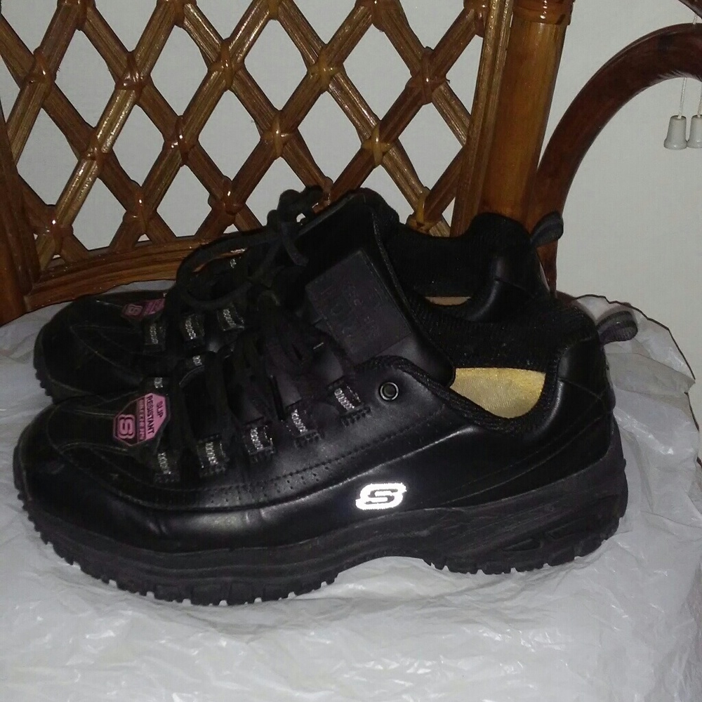 Woman slip resistant sketchers